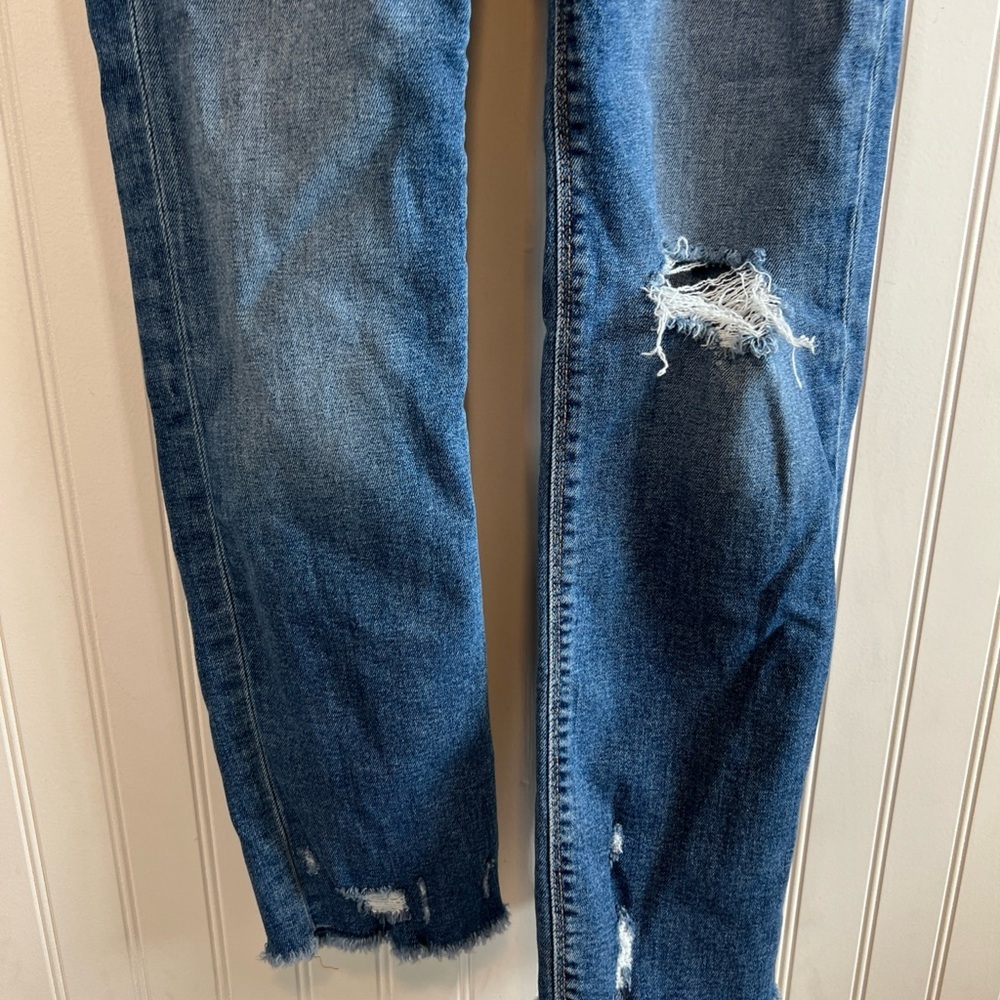 Hudson Jeans Blue Ripped distressed cropped Jeans size‎ 25 - Picture 4 of 8
